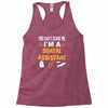 dental assistant halloween Racerback Tank