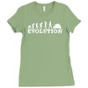 evolution superbike Ladies Fitted T-Shirt