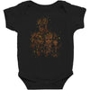 the evolution of groot Baby Bodysuit