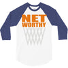 net worthy basketball 3/4 Sleeve Shirt