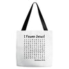 i Found Jesus Tote Bags