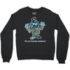 zombie saddam Crewneck Sweatshirt