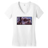 I'll Be Right Here E.t. Women's V-Neck T-Shirt