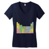 canadian periodic table Women's V-Neck T-Shirt