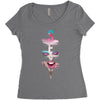 Sexy Women's Triblend Scoop T-shirt