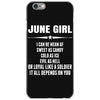 Super June Girl iPhone 6/6s Case