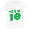 team 10 Ladies Fitted T-Shirt