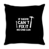 can't fix it Throw Pillow