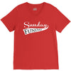 sunday funday (white) V-Neck Tee