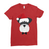 schnauzer dog Ladies Fitted T-Shirt