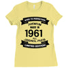 Premium Vintage  1961 Ladies Fitted T-Shirt