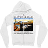 Salvador Dali The Persistence Of Memory Zipper Hoodie