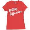mildly offensive Ladies Fitted T-Shirt