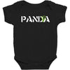 Panda Write T-Shirt Baby Bodysuit
