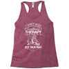 I Don't Need Therapy Just to Go Ice Skating Racerback Tank