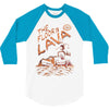 the floor is lava 3/4 Sleeve Shirt