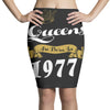 queens are born in 1977 Pencil Skirts