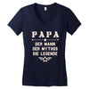 vater   die legende Women's V-Neck T-Shirt