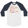 life is better with boxers 3/4 Sleeve Shirt