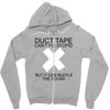 duct tape Zipper Hoodie
