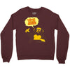 monkey yo bitch Crewneck Sweatshirt