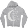 i love you to the moon and back babygrow Zipper Hoodie