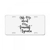 Women, love, Rights, Feminism, Feminist, Female, Funny, Woman, Girl Po License Plate
