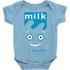 blur milk coffee and tv rock music band Baby Onesie