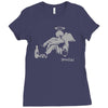 banksy fallen angel Ladies Fitted T-Shirt