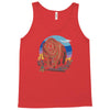 polygon bear graphic Tank Top