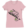 blending in to night Ladies Fitted T-Shirt