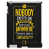 nobody exists on purpose iPad 3 and 4 Case