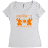 ninja Women's Triblend Scoop T-shirt