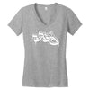 bboy logo Women's V-Neck T-Shirt