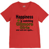 happiness is watching gilmore girls V-Neck Tee