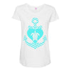 sea turtles Maternity Scoop Neck T-shirt