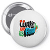 wake up and fight Pin-back button