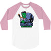 spooky city creatures   hockey team 3/4 Sleeve Shirt