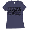 papa Ladies Fitted T-Shirt