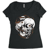 coffee addict Women's Triblend Scoop T-shirt
