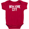 new york city ringer Baby Bodysuit
