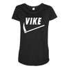 Vike Maternity Scoop Neck T-shirt