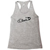 pin love Racerback Tank