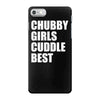 chubby girls cuddle best iPhone 7 Case