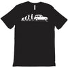 evolution of man classic car T-Shirt
