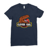 Clever Girl Ladies Fitted T-Shirt