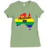 Vote Yes-Australia Marriage Equality Ladies Fitted T-Shirt