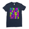 texting and driving like it's 1990 Ladies Fitted T-Shirt
