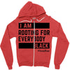 Rooting for Everybody Zipper Hoodie
