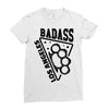 badass la Ladies Fitted T-Shirt
